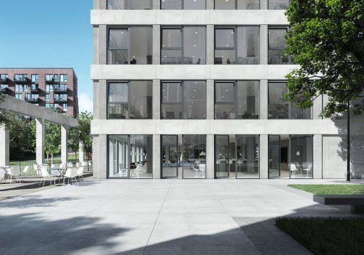 Aluminium Fenster Außenansicht